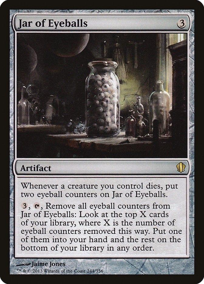 Magic: The Gathering MTG Single Jar of Eyeballs [Commander 2013]