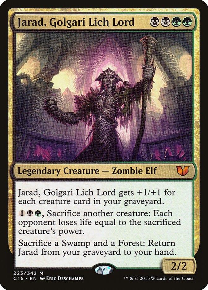 Magic: The Gathering MTG Single Jarad, Golgari Lich Lord [Commander 2015]