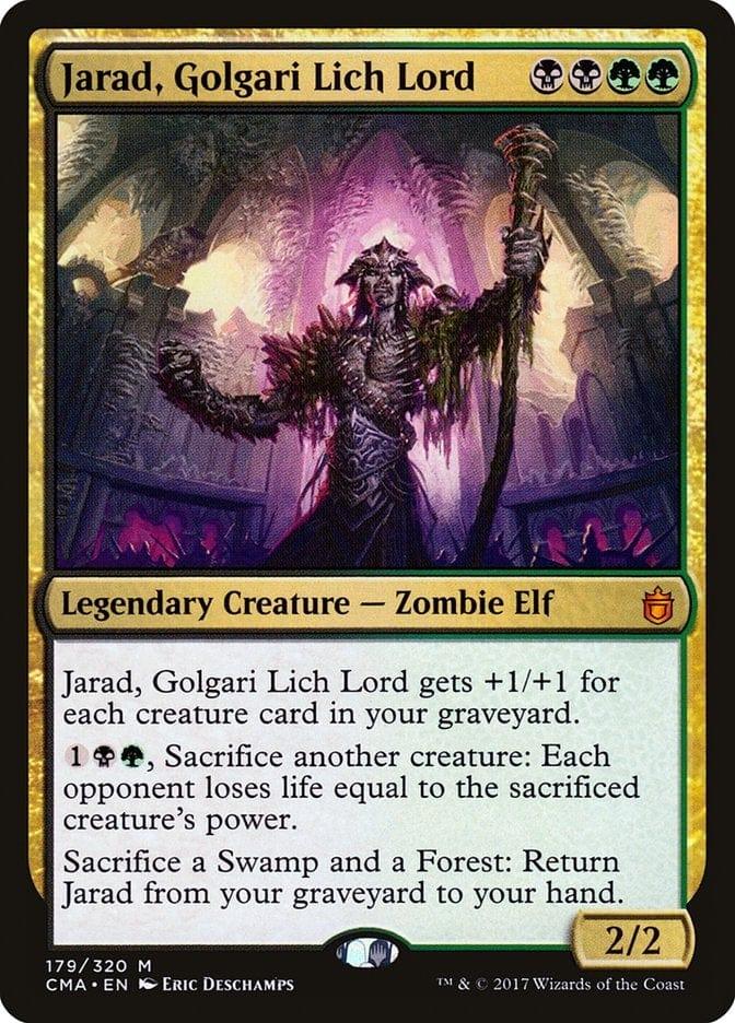 Magic: The Gathering MTG Single Jarad, Golgari Lich Lord [Commander Anthology]