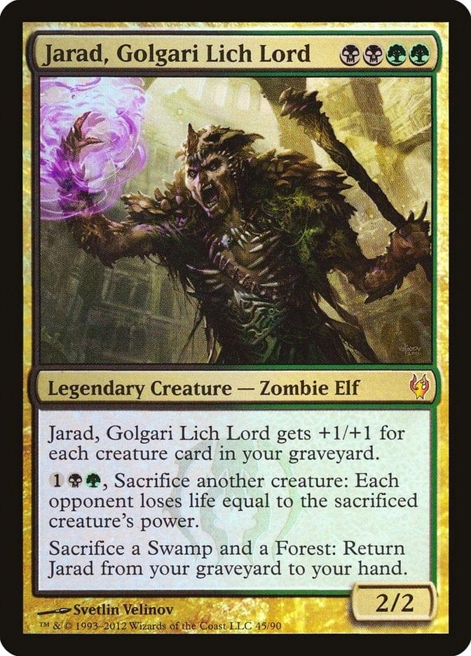 Magic: The Gathering MTG Single Jarad, Golgari Lich Lord [Duel Decks: Izzet vs. Golgari]
