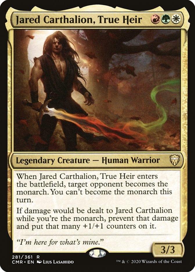 Magic: The Gathering MTG Single Jared Carthalion, True Heir [Commander Legends]