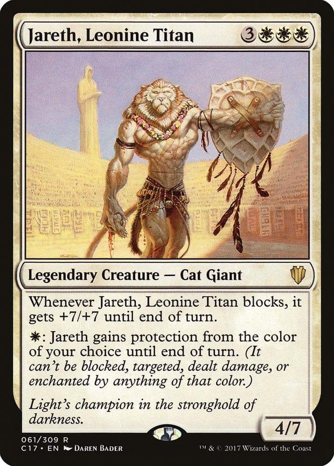 Magic: The Gathering MTG Single Jareth, Leonine Titan [Commander 2017]