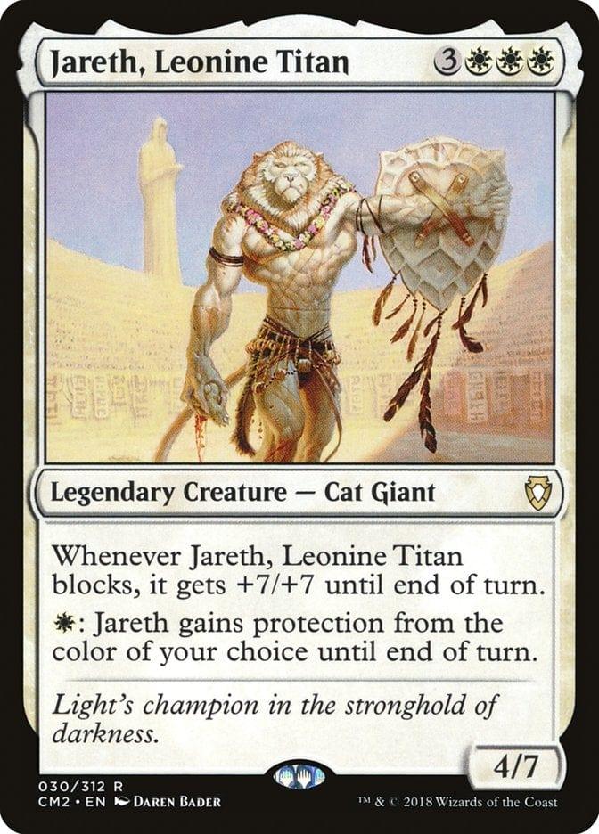 Magic: The Gathering MTG Single Jareth, Leonine Titan [Commander Anthology Volume II]
