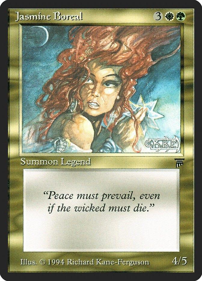 Magic: The Gathering MTG Single Jasmine Boreal [Legends]