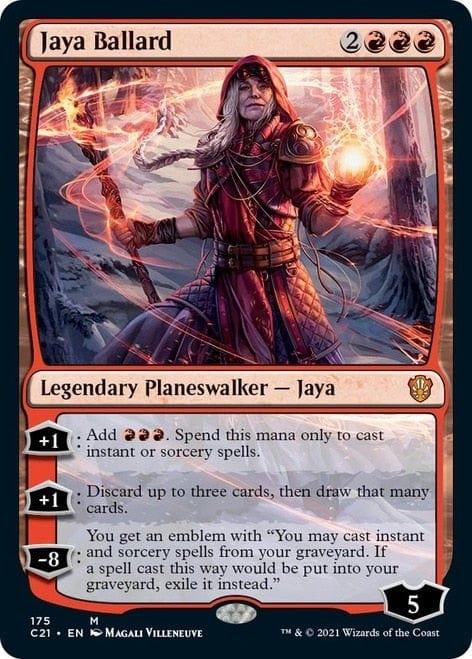 Magic: The Gathering MTG Single Jaya Ballard [Commander 2021]