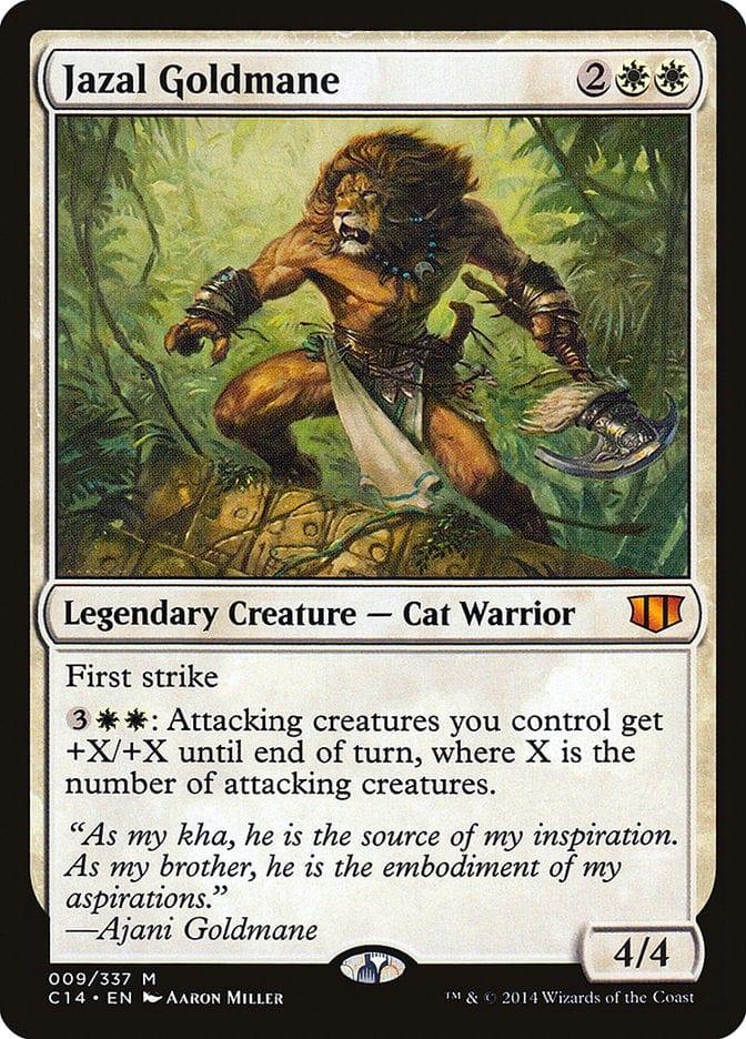 Magic: The Gathering MTG Single Jazal Goldmane [Commander 2014]