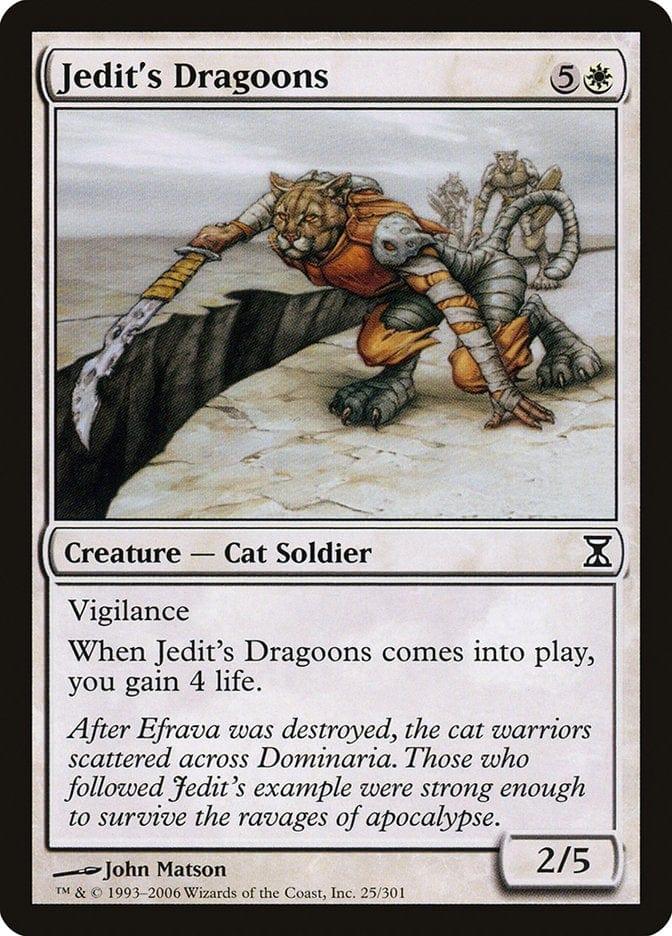 Magic: The Gathering MTG Single Jedit's Dragoons [Time Spiral]