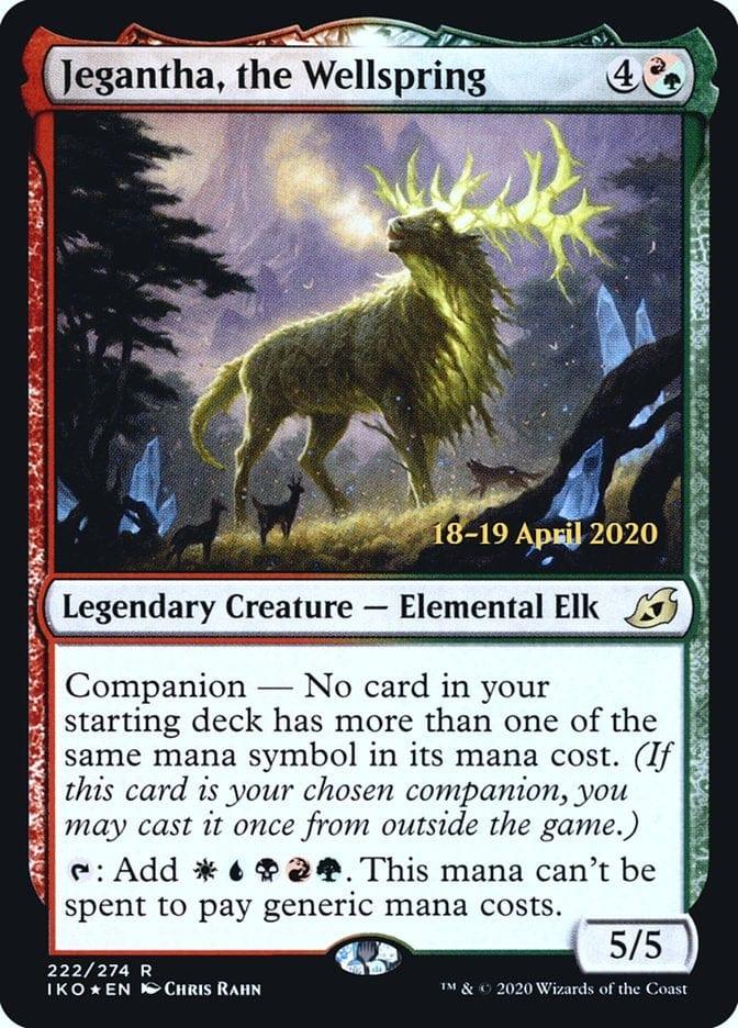Magic: The Gathering MTG Single Jegantha, the Wellspring  [Ikoria: Lair of Behemoths Prerelease Promos]