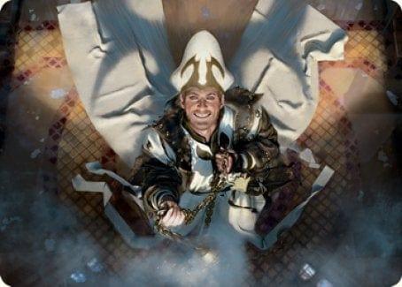 Magic: The Gathering MTG Single Jerren, Corrupted Bishop Art Card [Innistrad: Midnight Hunt Art Series]