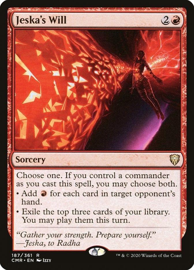 Magic: The Gathering MTG Single Jeska's Will [Commander Legends]