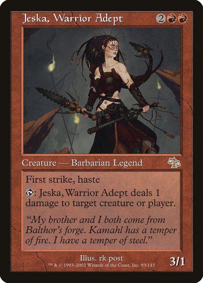 Magic: The Gathering MTG Single Jeska, Warrior Adept [Judgment]