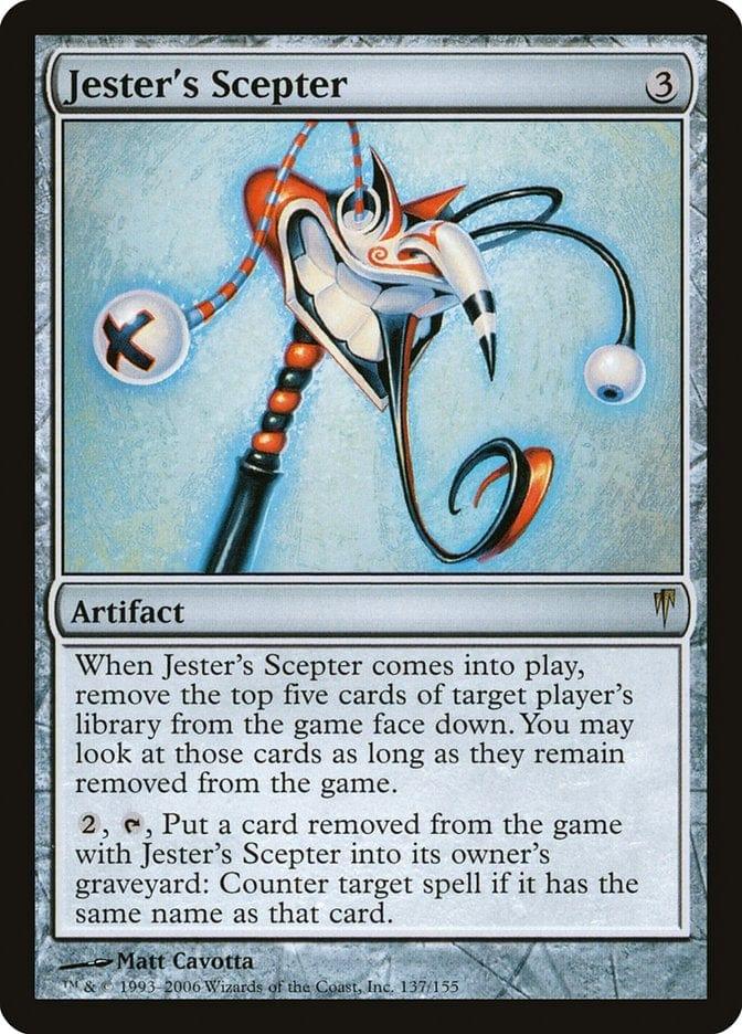 Magic: The Gathering MTG Single Jester's Scepter [Coldsnap]