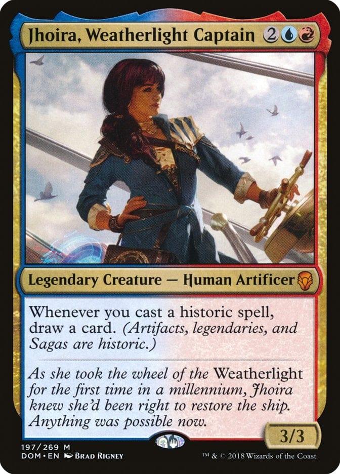 Magic: The Gathering MTG Single Jhoira, Weatherlight Captain [Dominaria]