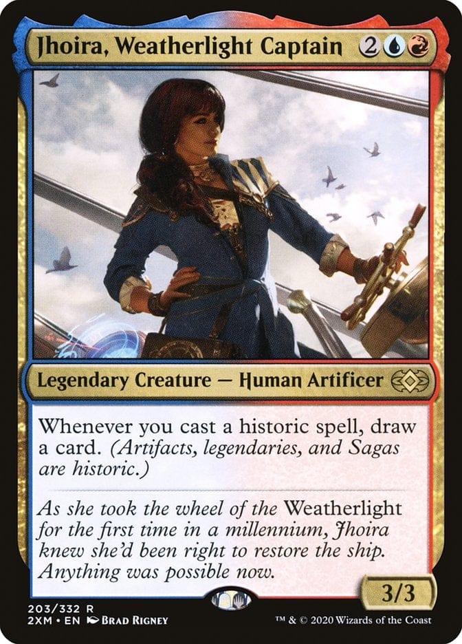 Magic: The Gathering MTG Single Jhoira, Weatherlight Captain [Double Masters]
