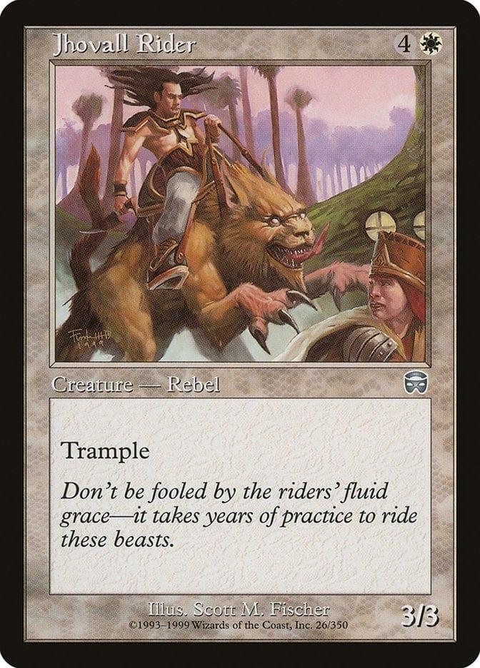 Magic: The Gathering MTG Single Jhovall Rider [Mercadian Masques]