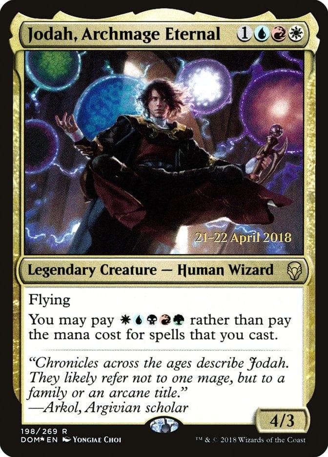 Magic: The Gathering MTG Single Jodah, Archmage Eternal  [Dominaria Prerelease Promos]