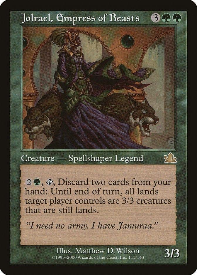 Magic: The Gathering MTG Single Jolrael, Empress of Beasts [Prophecy]