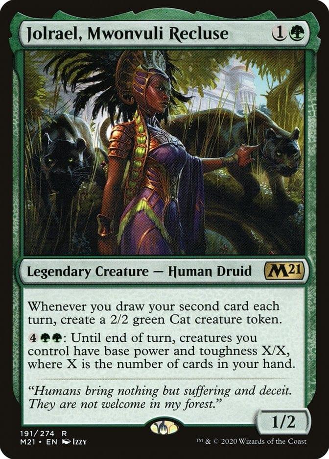 Magic: The Gathering MTG Single Jolrael, Mwonvuli Recluse [Core Set 2021]