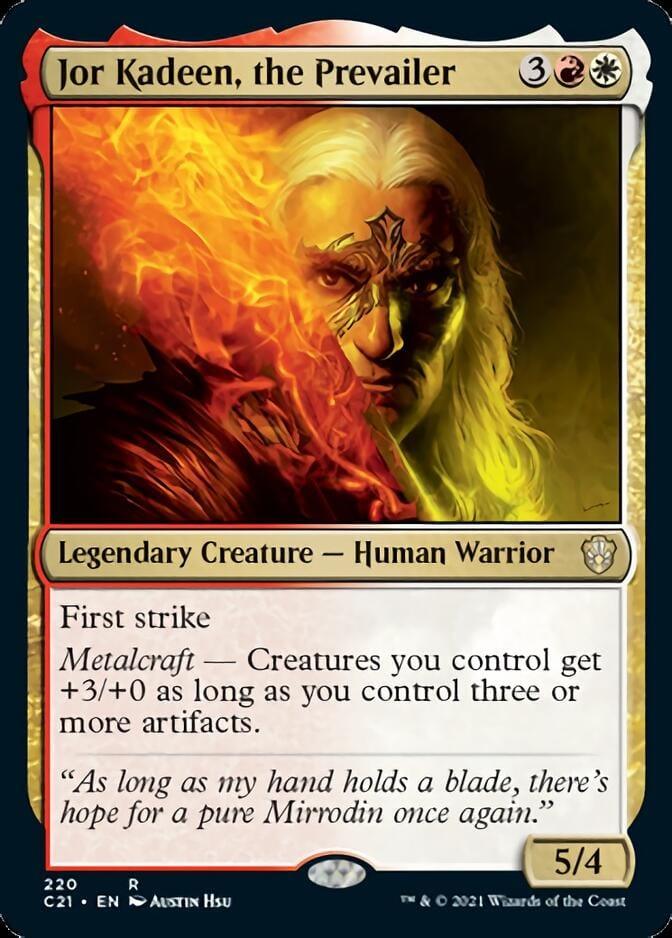 Magic: The Gathering MTG Single Jor Kadeen, the Prevailer [Commander 2021]