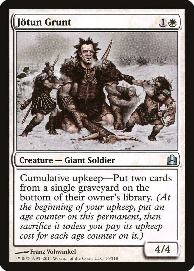 Magic: The Gathering MTG Single Jötun Grunt [Commander 2011]