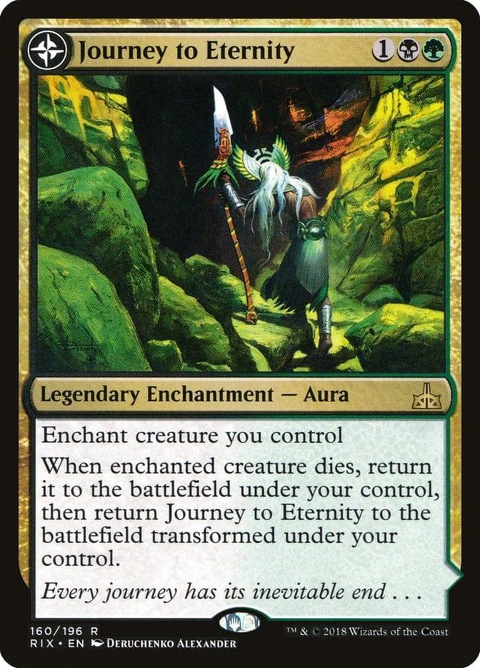 Magic: The Gathering MTG Single Journey to Eternity // Atzal, Cave of Eternity [Rivals of Ixalan]