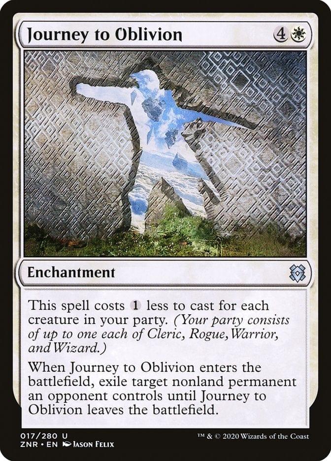 Magic: The Gathering MTG Single Journey to Oblivion [Zendikar Rising]