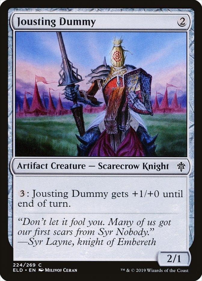 Magic: The Gathering MTG Single Jousting Dummy [Throne of Eldraine]