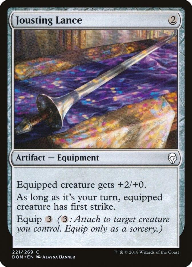 Magic: The Gathering MTG Single Jousting Lance [Dominaria]