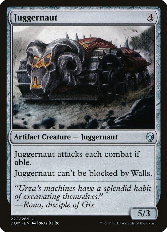 Magic: The Gathering MTG Single Juggernaut [Dominaria]