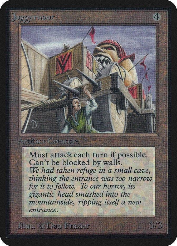 Magic: The Gathering MTG Single Juggernaut [Limited Edition Alpha]