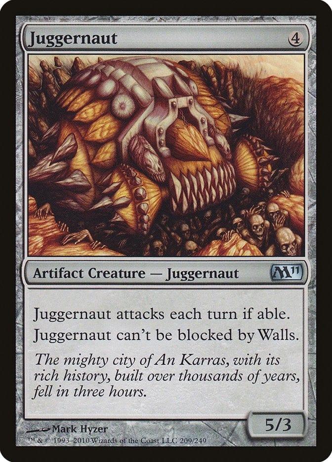 Magic: The Gathering MTG Single Juggernaut [Magic 2011]