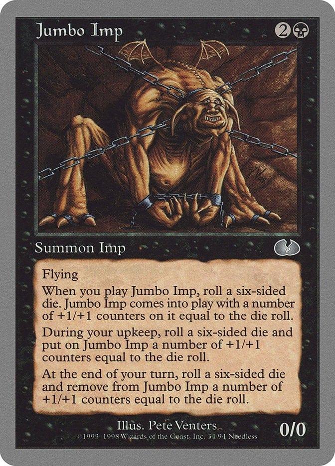 Magic: The Gathering MTG Single Jumbo Imp [Unglued]
