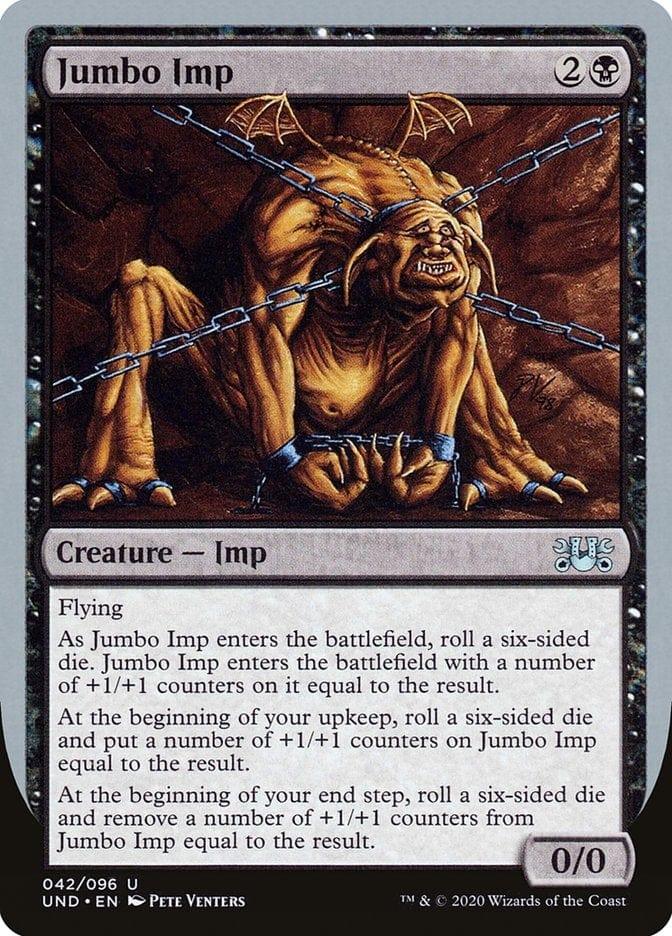 Magic: The Gathering MTG Single Jumbo Imp [Unsanctioned]