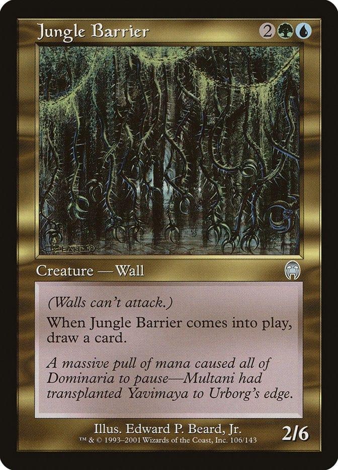 Magic: The Gathering MTG Single Jungle Barrier [Apocalypse]