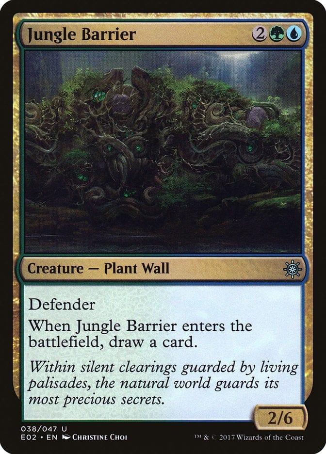 Magic: The Gathering MTG Single Jungle Barrier [Explorers of Ixalan]