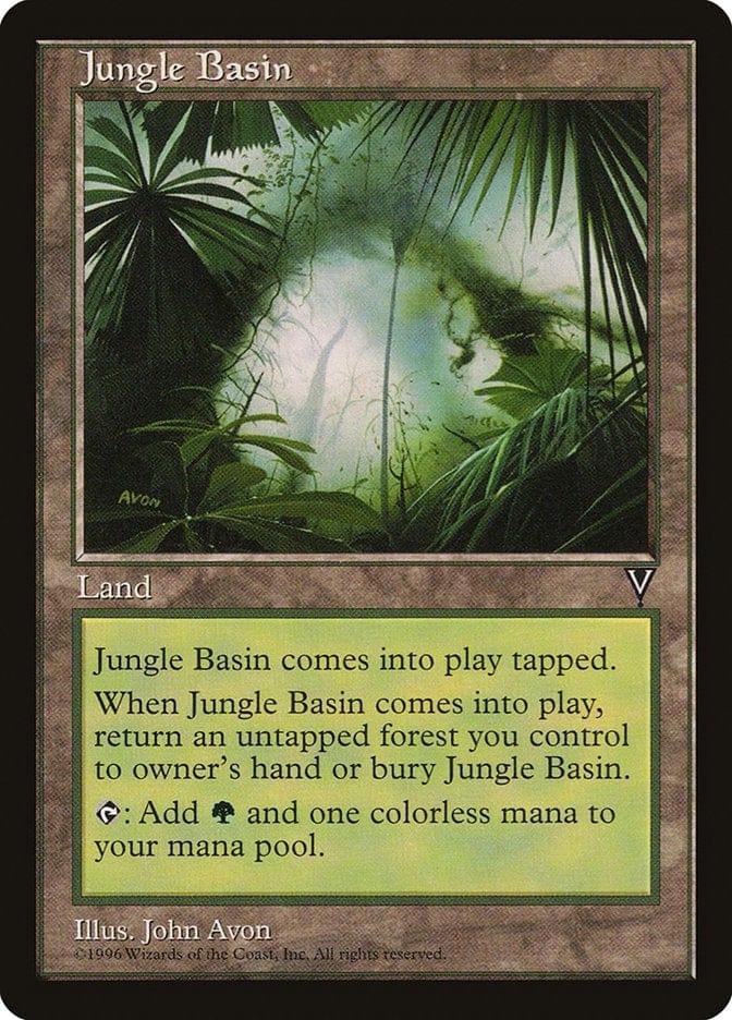 Magic: The Gathering MTG Single Jungle Basin [Visions]