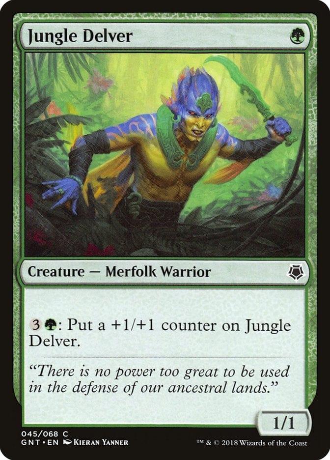 Magic: The Gathering MTG Single Jungle Delver [Game Night]