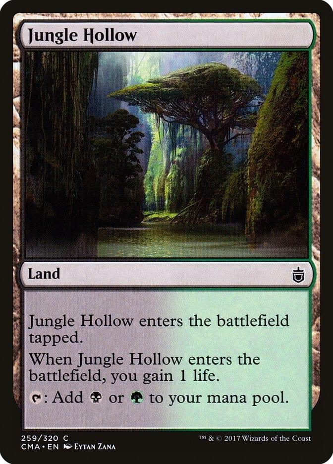 Magic: The Gathering MTG Single Jungle Hollow [Commander Anthology]