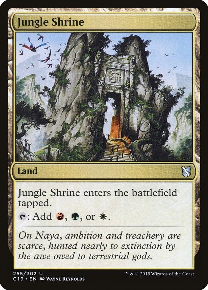 Magic: The Gathering MTG Single Jungle Shrine [Commander 2019]