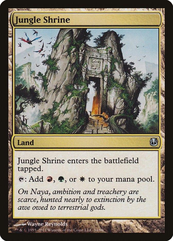 Magic: The Gathering MTG Single Jungle Shrine [Duel Decks: Ajani vs. Nicol Bolas]