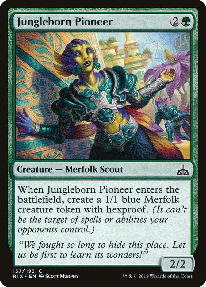 Magic: The Gathering MTG Single Jungleborn Pioneer [Rivals of Ixalan]