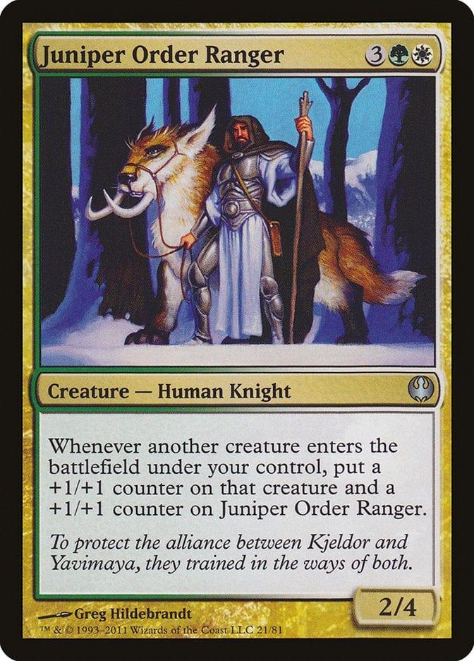 Magic: The Gathering MTG Single Juniper Order Ranger [Duel Decks: Knights vs. Dragons]