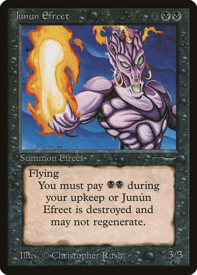 Magic: The Gathering MTG Single Junún Efreet [Arabian Nights]