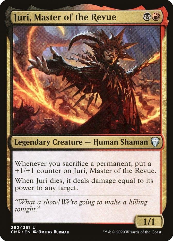 Magic: The Gathering MTG Single Juri, Master of the Revue [Commander Legends]
