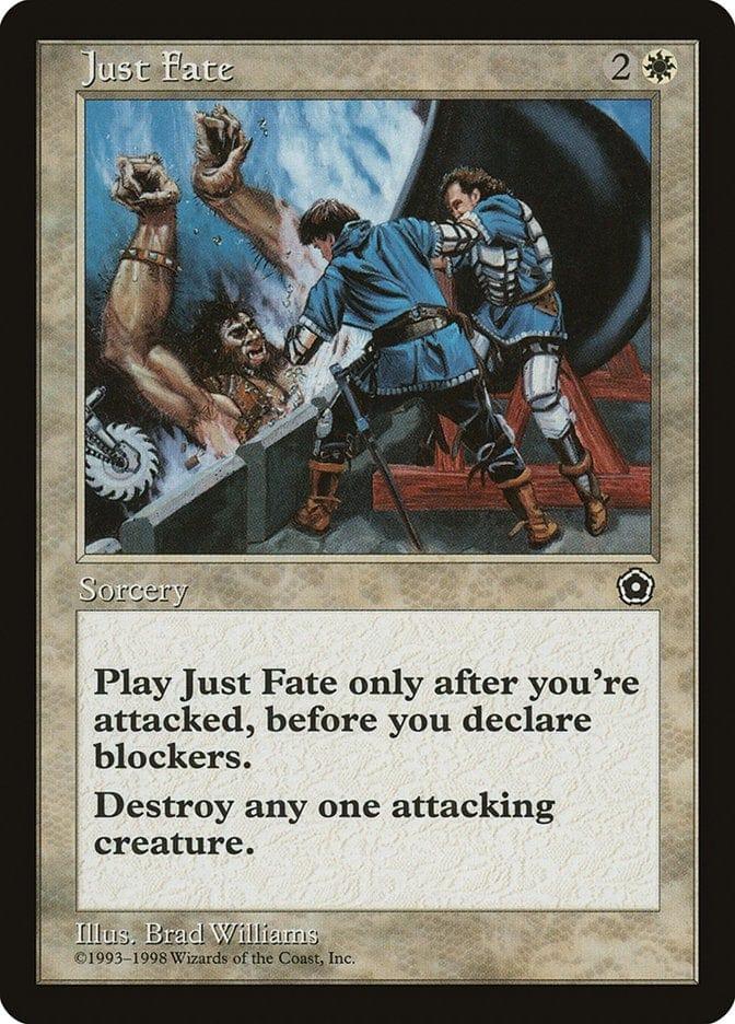 Magic: The Gathering MTG Single Just Fate [Portal Second Age]