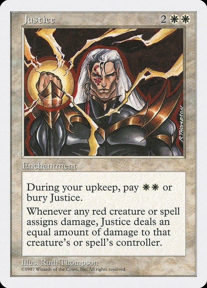 Magic: The Gathering MTG Single Justice [Fifth Edition]
