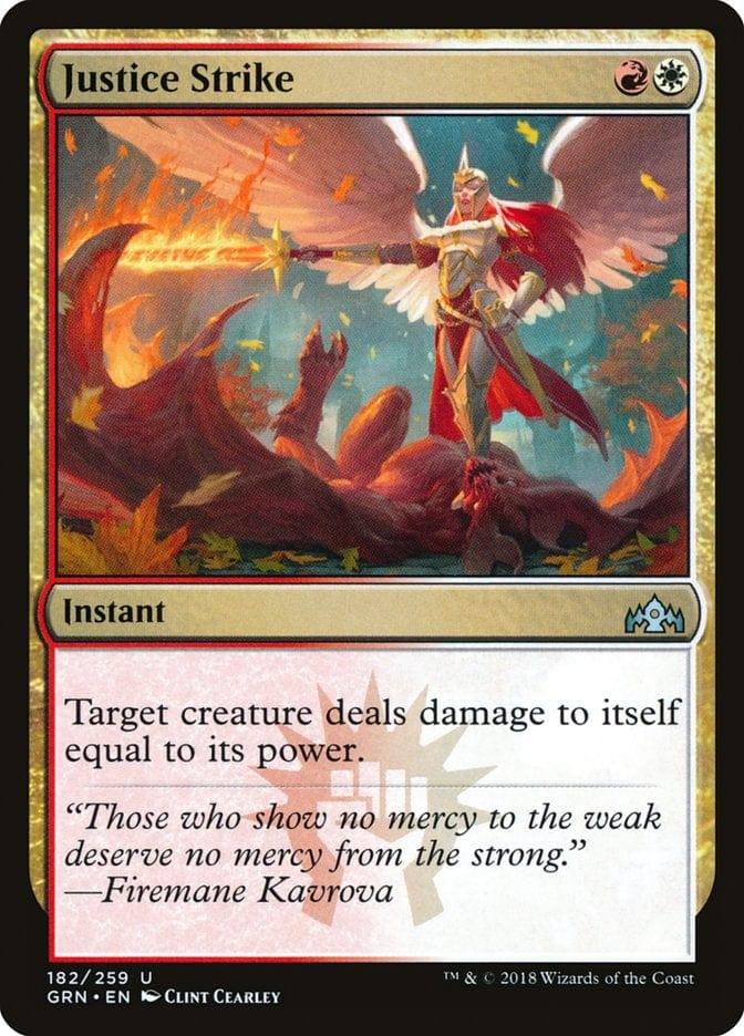 Magic: The Gathering MTG Single Justice Strike [Guilds of Ravnica]