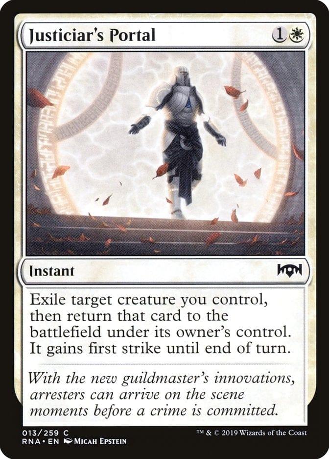 Magic: The Gathering MTG Single Justiciar's Portal [Ravnica Allegiance]