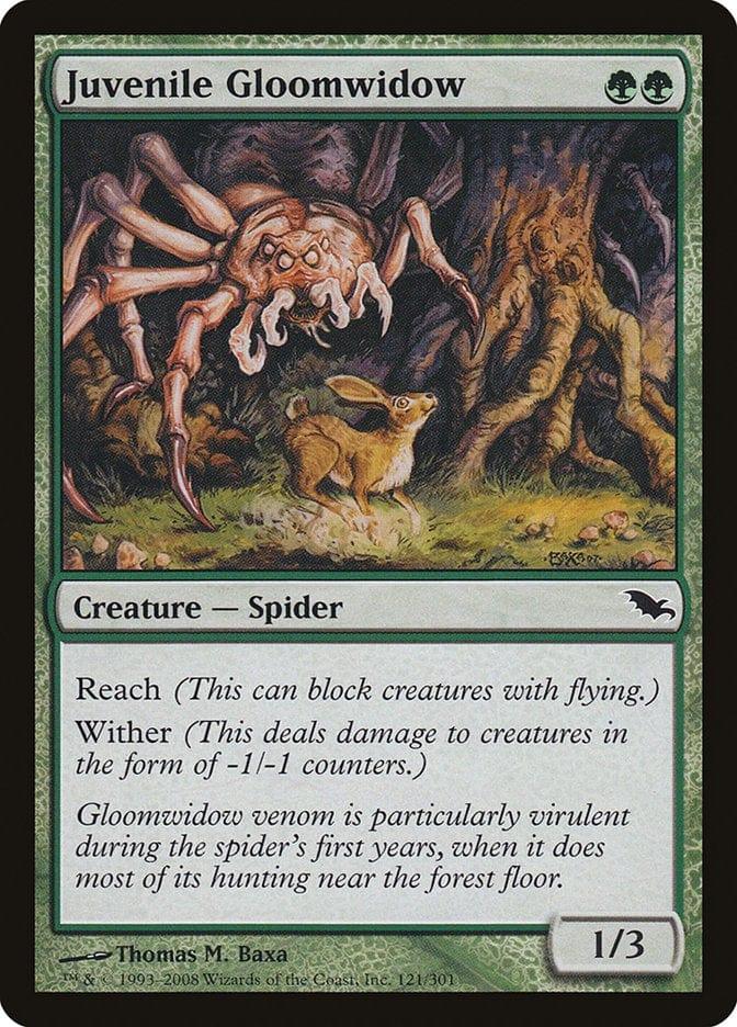 Magic: The Gathering MTG Single Juvenile Gloomwidow [Shadowmoor]