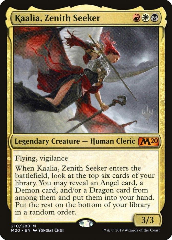 Magic: The Gathering MTG Single Kaalia, Zenith Seeker (Promo Pack) [Core Set 2020 Promos]